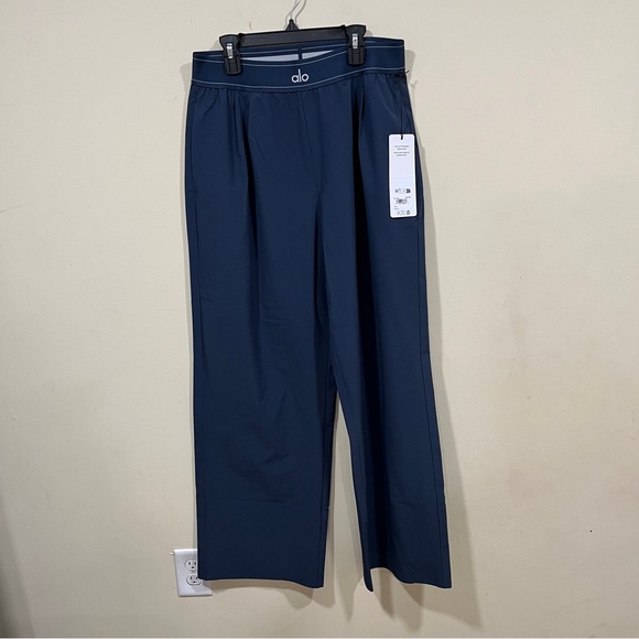 ALO Suit Up Navy Women's Trousers - Picture 9 of 12